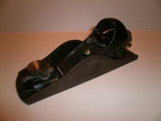 Antique Stanley No.  15 Low Angle Block Plane With Adjustable Mouth
