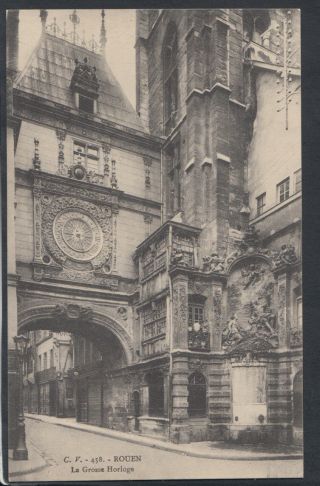 France Postcard - Rouen - La Grosse Horloge T2549