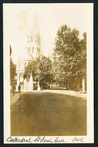 C.  1899 Church Cathedral,  Cork Ireland Vintage Photo