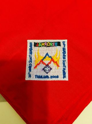 20th World Scout Jamboree Thailand,  2003 Red Neckerchief