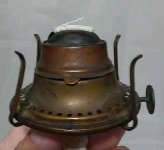 Vintage 19th C.  1 Plume & Atwood Oil Kerosene Lamp Burner Look P&a No.  1