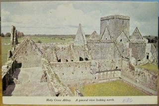 Irish Postcard Holy Cross Abbey Church Walls Tipperary Ireland Kp Colour Cards