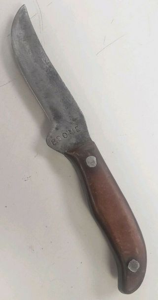 Vintage Antique Fixed Blade Boone Knife