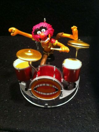 Hallmark Keepsake Ornament Animal The Muppet Show Drummer (2010) Rare 3