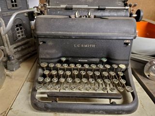 Vintage Lc Smith Typewriter / Keys Only
