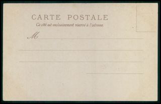 advertising Ed Pinaud Perfume shop in Paris 1900s embossed postcard jj 2