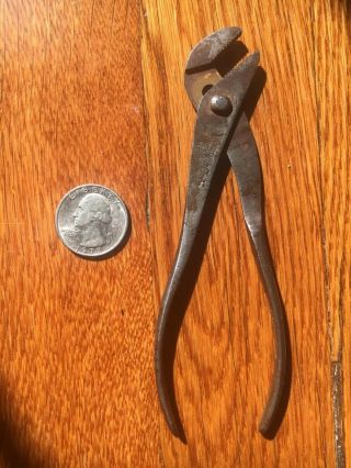Vintage Rare Snap On Tools Vacuum Grip No.  5 Mini Pliers