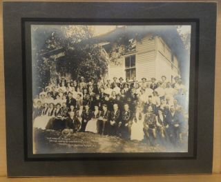 Photo Grand Lodge I.  O.  G.  T.  Chautauqua Vashon Island 1910 Temperance Abstinence