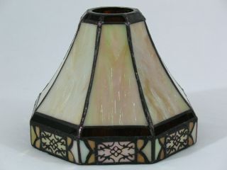 Art & Craft Style Stained Glass Light Shade Ceiling Fan Chandelier Wall
