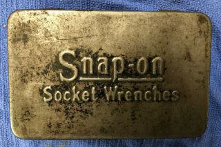 Vintage Snap On Socket Set,  / - 4 Inch Drive