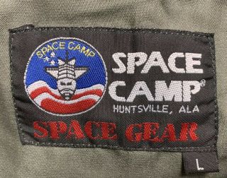 United States Space Camp Jumpsuit Large Shuttle Flight Suit Huntsville 3