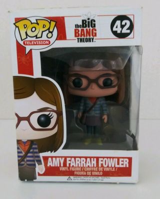 Funko Pop Amy Farrah Fowler 42 Big Bang Theory Green Shoes