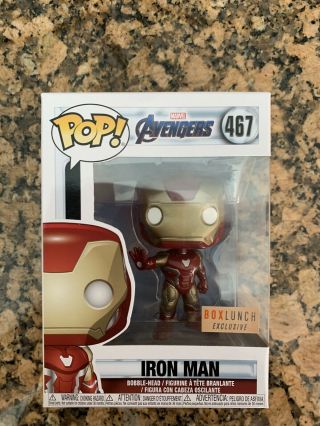Funko Pop - Marvel Avengers End Game - Iron Man - Box Lunch Exclusive