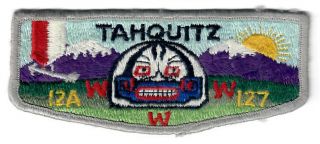 Order Of The Arrow (oa) Flap Lodge 127 Tahquitz S4 Merged