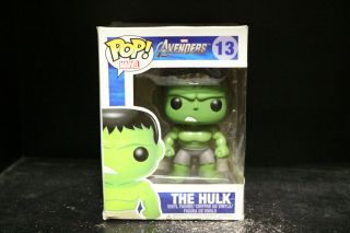 Funko Pop Vinyl Figure Marvel The Avengers - The Hulk 13 Box Check Pics