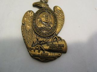Boy Scouts of America Benjamin Franklin Historical Pin Trail Medal 2