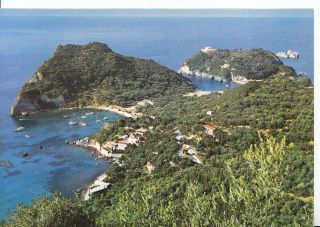 Greece Postcard - Corfu - Paleocastritsa - Ref Zz4913