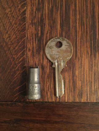 Vintage Proto No.  6535 1/4”dr Lock Nut Socket Usa Tools