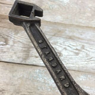 Vintage Buggy Wrench,  Standard,  Square Box - End,  Open End,  Buggy Axle Nut