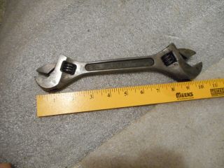 Vintage Crescent Double Head Wrench 8 - 10