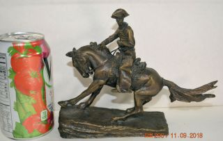 Frederic Remington Museum “the Cowboy” Bronze Sculpture Commissioned By Fm