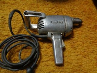 Rare Vintage Stanley Model 123 - A Heavy Duty Electric Drill Britain,  Conn.
