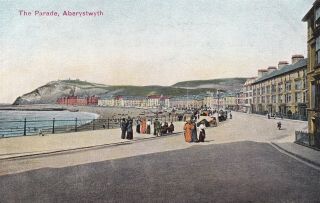 Aberystwyth - The Parade By Gibson/valentine 