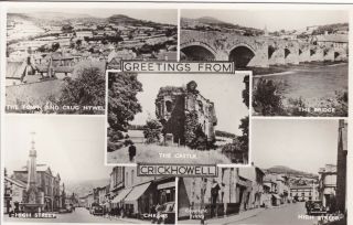 Crickhowell - Real Photo Multi View By Frith