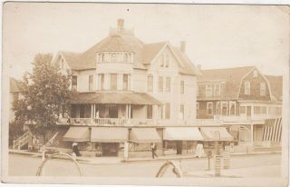 Rp Real Photo Wildwood Nj Home & Stores 1917