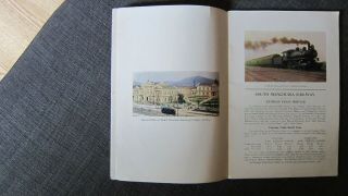 Rare 1915 Panama Pacific Expo,  South Manchuria Railway Handbook with MAP 3