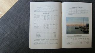 Rare 1915 Panama Pacific Expo,  South Manchuria Railway Handbook with MAP 6