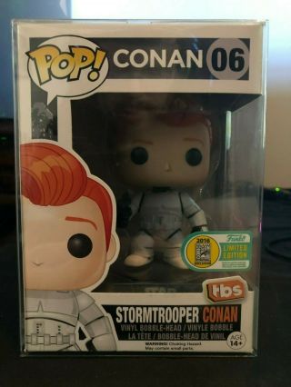 Conan Funko Pop 2016 Sdcc Limited Edition Stormtrooper
