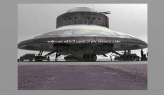 Secret Nazi Ufo Photo Flying Saucer World War 2 German Antarctica Base Project
