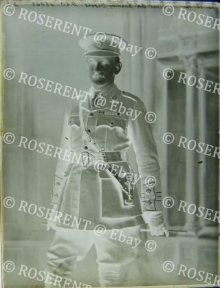 1916 Army Service Corps - Lt Col Eardly Brooke DSO 2 glass negative 22 by 16cm 3