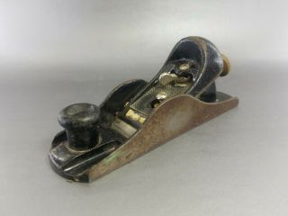 Vintage Stanley No.  9 - 1/4 Block Plane All Parts.  Made In Usa