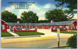 Jacksonville,  Illinois Postcard Yording 