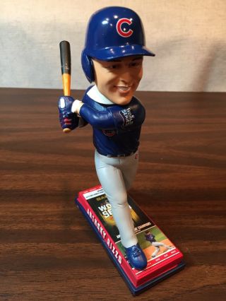 MLB Chicago Cubs Anthony Rizzo 2016 World Series Game 2 Ticket Base Bobblehead 3