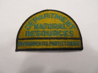 Georgia State Conservation Environmental Protection Warden Patch Old Half Circle