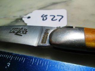 827 Forge de Laguiole Origine Folding Knife France Thuya 4