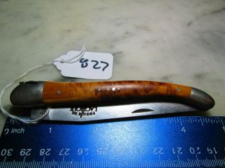 827 Forge de Laguiole Origine Folding Knife France Thuya 6