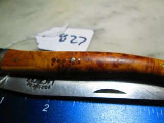 827 Forge de Laguiole Origine Folding Knife France Thuya 7