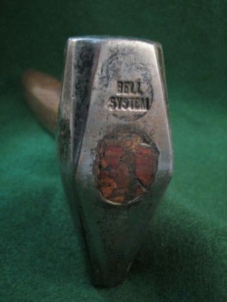 Vintage Small Bell Systems Linemans Drilling Hammer Collectable Tool U.  S.  A.