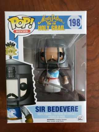 Funko Pop Monty Python & The Holy Grail - 198 - Sir Bedevere - Vaulted -
