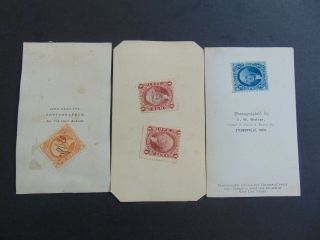 19 ANTIQUE CDV PHOTOGRAPHS with REVENUE STAMPS ON THE BACK 4