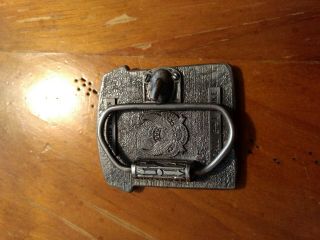 VINTAGE CHICAGO FIRE DEPARTMENT FIREMAN FIREFIGHTER LIMITED EDITION BUCKLE BADGE 2