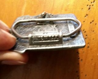 VINTAGE CHICAGO FIRE DEPARTMENT FIREMAN FIREFIGHTER LIMITED EDITION BUCKLE BADGE 5