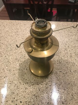 Vintage Aladdin Lamp Brass Burner Oil Kerosene 21c