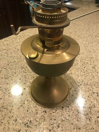 Vintage Aladdin Lamp Brass Burner Oil Kerosene 21c 2