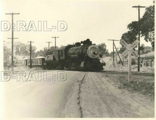 9dd763 Rp 1951 Southern Pacific Railroad Loco 2811 Shingle Springs Ca Road Xing