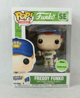 Funko Pop Spring Convention Exclusive 2019 Freddy Vinyl Figure Se Baseball